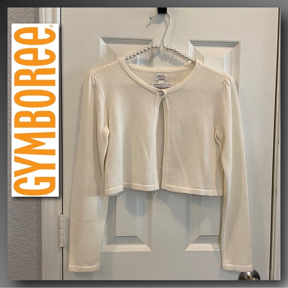 Dressed up by Gymboree Off White Cropped Cardigan/Sweater
Size L (10-12) - Picture 3 of 10